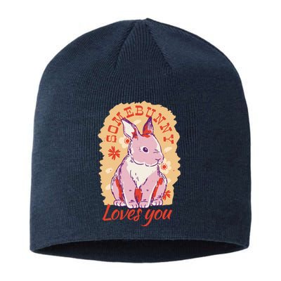 Some Bunny Loves You Cute Sustainable Beanie