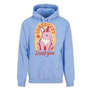 Some Bunny Loves You Cute Unisex Surf Hoodie