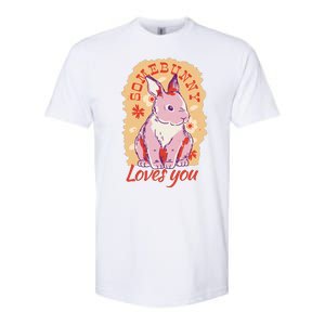 Some Bunny Loves You Cute Softstyle CVC T-Shirt