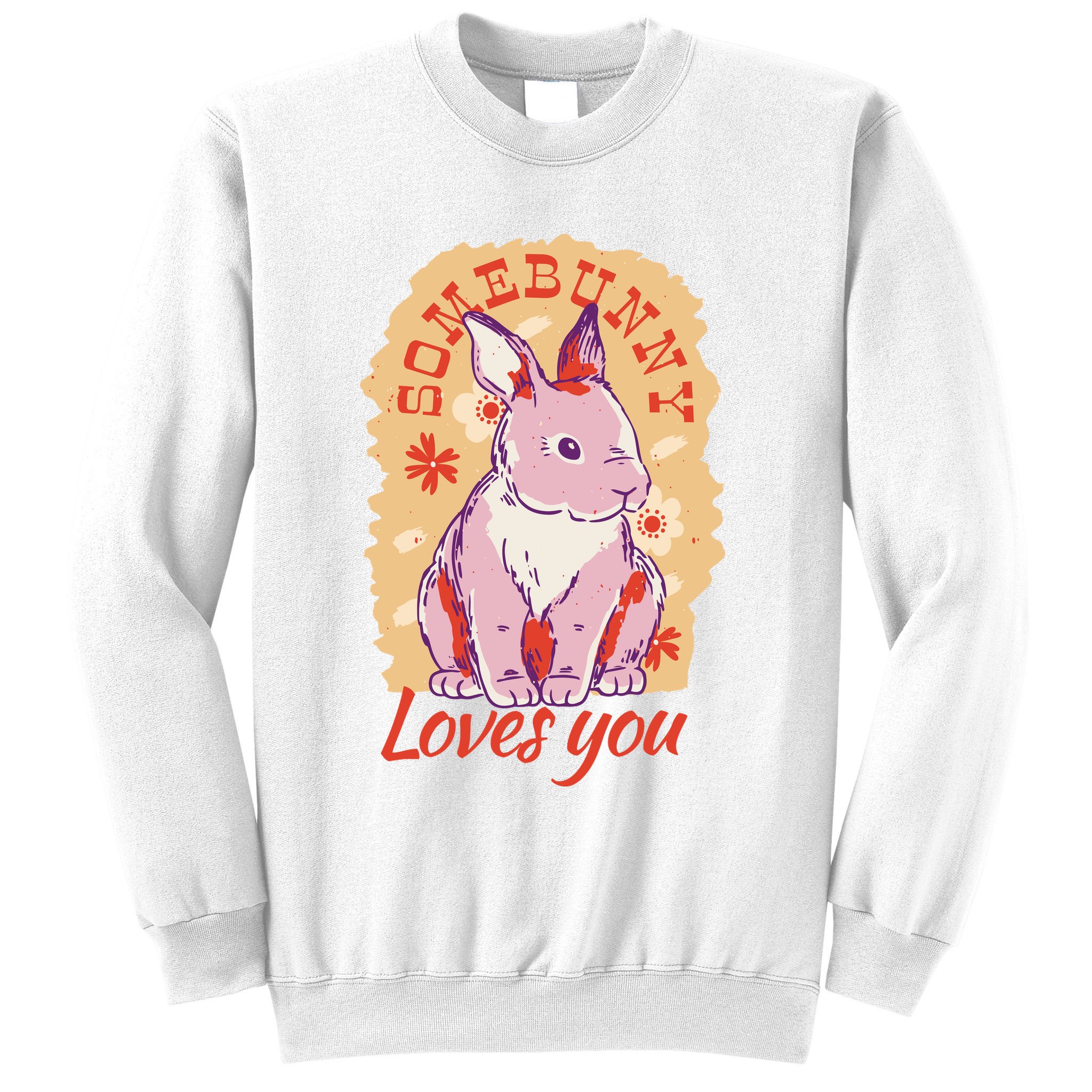 Some Bunny Loves You Cute Sweatshirt