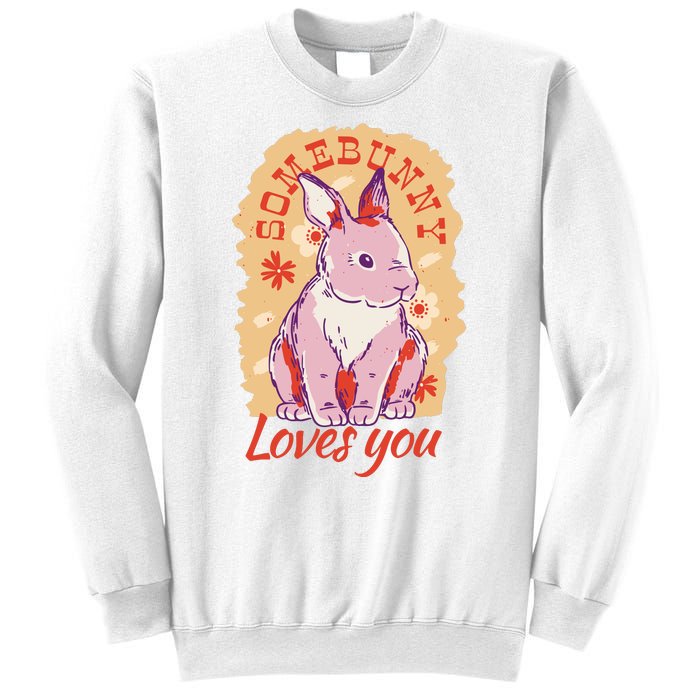 Some Bunny Loves You Cute Sweatshirt