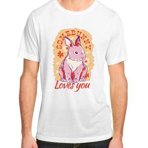 Some Bunny Loves You Cute Adult ChromaSoft Performance T-Shirt