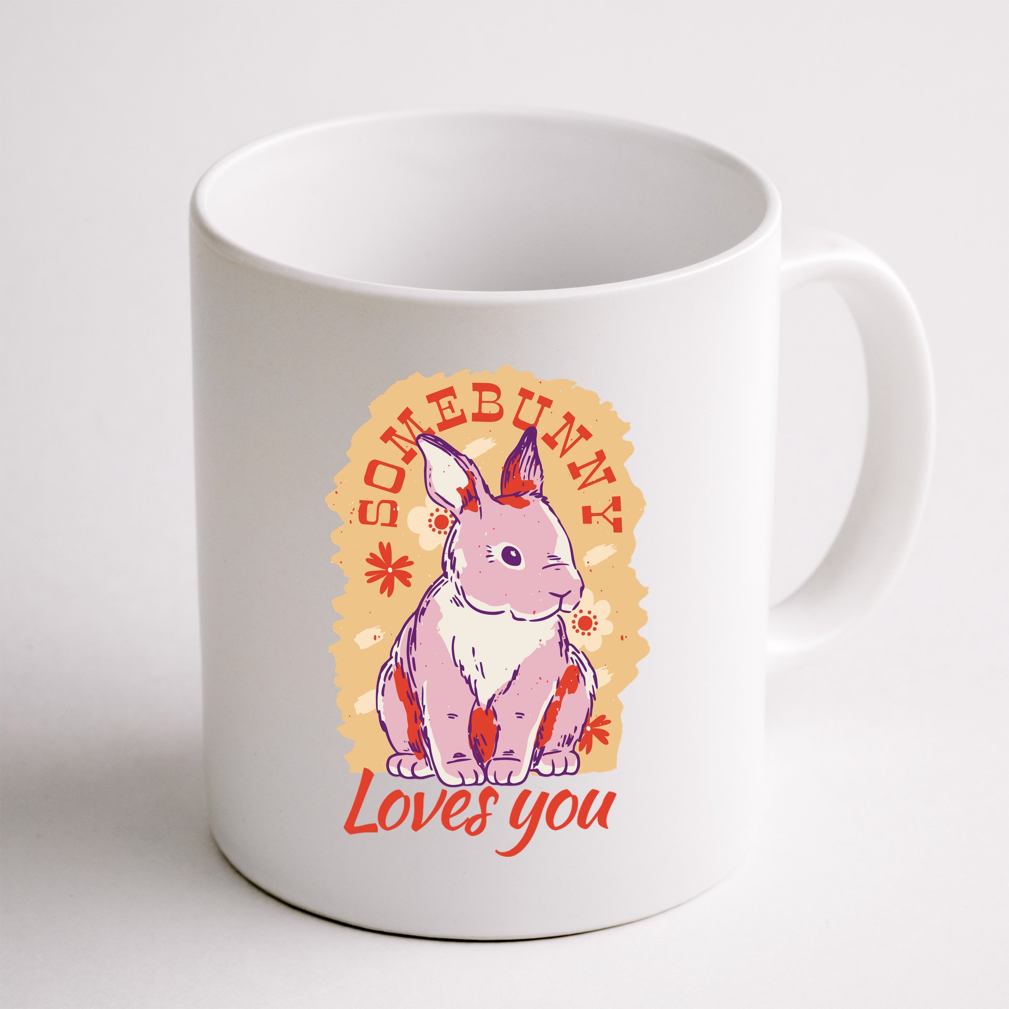 Some Bunny Loves You Cute Mug