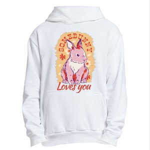 Some Bunny Loves You Cute Urban Pullover Hoodie