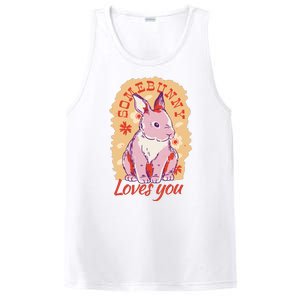 Some Bunny Loves You Cute PosiCharge Competitor Tank