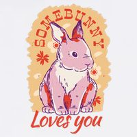 Some Bunny Loves You Cute Toddler T-Shirt