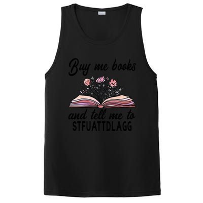 Spicy Book Lover, Buy Me Books And Tell Me To STFUATTDLAGG PosiCharge Competitor Tank