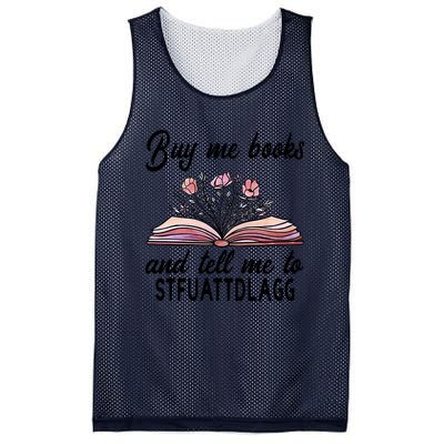 Spicy Book Lover, Buy Me Books And Tell Me To STFUATTDLAGG Mesh Reversible Basketball Jersey Tank