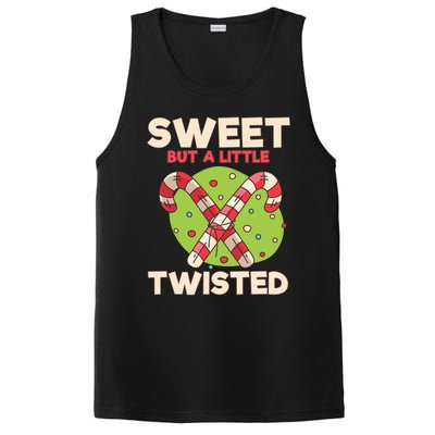 Sweet But Little Twisted Candy Cane Gift PosiCharge Competitor Tank