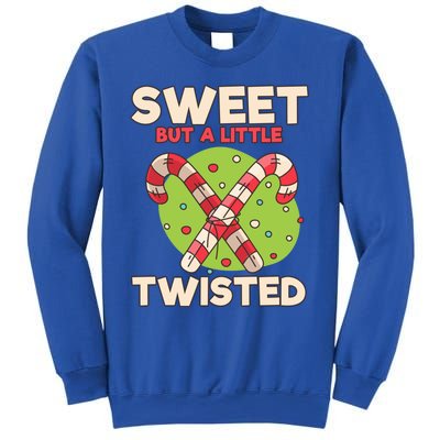 Sweet But Little Twisted Candy Cane Gift Sweatshirt