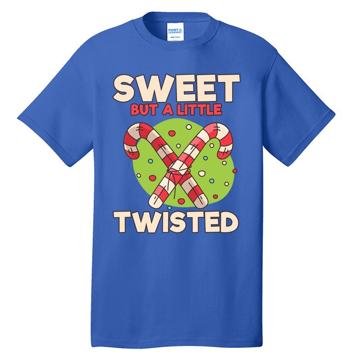 Sweet But Little Twisted Candy Cane Gift Tall T-Shirt