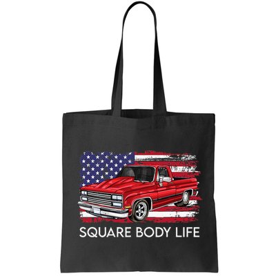 Square Body Life Truck Squarebody American Flag Bag