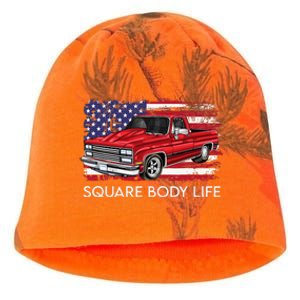 Square Body Life Truck Squarebody American Flag Kati - Camo Knit Beanie