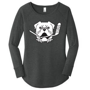 Sudbury Bulldogs Logo Women's Perfect Tri Tunic Long Sleeve Shirt