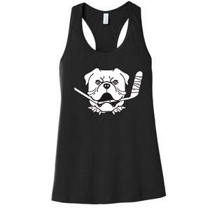 Sudbury Bulldogs Logo Women's Racerback Tank