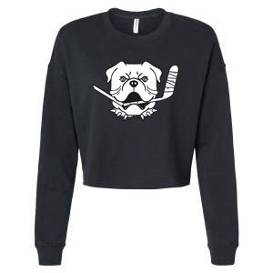 Sudbury Bulldogs Logo Cropped Pullover Crew