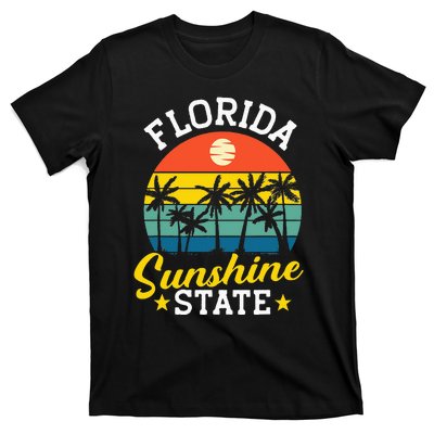 Summer Beach Lover Florida Sunshine State T-Shirt