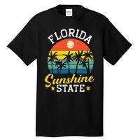 Summer Beach Lover Florida Sunshine State Tall T-Shirt