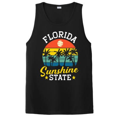 Summer Beach Lover Florida Sunshine State PosiCharge Competitor Tank