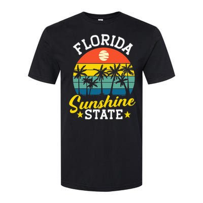 Summer Beach Lover Florida Sunshine State Softstyle® CVC T-Shirt