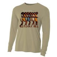 Supported By Love Funny Leaning Lean Together Cooling Performance Long Sleeve Crew