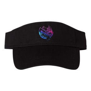 Subtle Bisexual Landscape Bisexuality Bi Ally Lgbt Pride Valucap Bio-Washed Visor