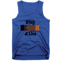 Stay Black & Live For Black History Month Juneteenth Gift African Pride Tank Top