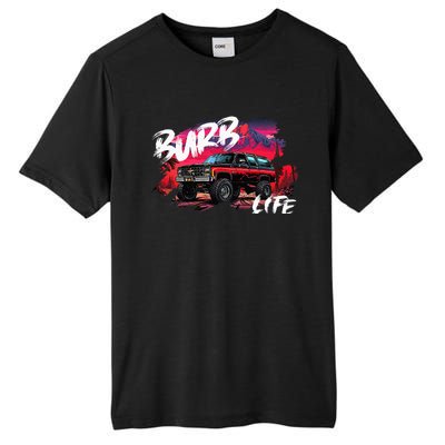 Squarebody Burb Life Truck Squarebody Suburban Tall Fusion ChromaSoft Performance T-Shirt