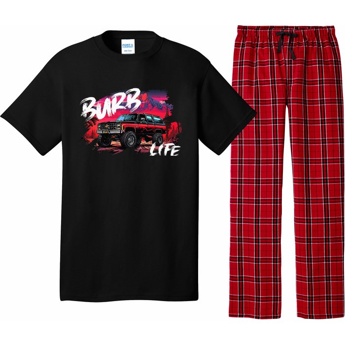 Squarebody Burb Life Truck Squarebody Suburban Pajama Set