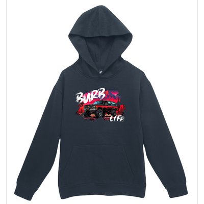 Squarebody Burb Life Truck Squarebody Suburban Urban Pullover Hoodie