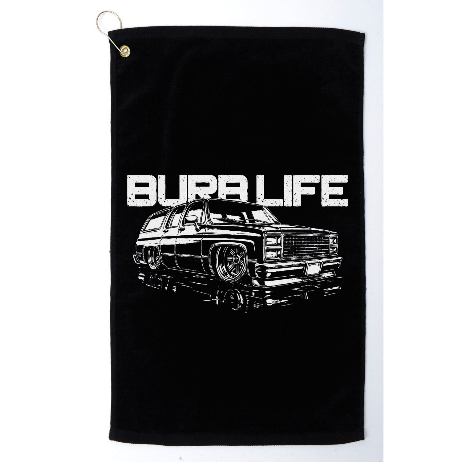 Squarebody Burb Life Truck Squarebody Suburban Golf Towel