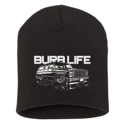 Squarebody Burb Life Truck Squarebody Suburban Short Acrylic Beanie