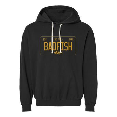 Socal Badfish License Plate Garment-Dyed Fleece Hoodie