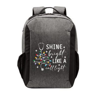  Shine Bright Like A Call Light Christmas Gift For Nurse Vector Backpack