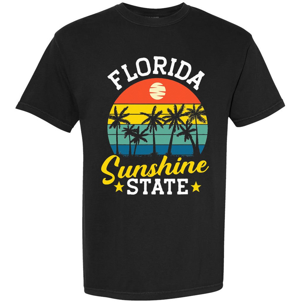 Summer Beach Lover Florida Sunshine State Comfort Colors T-Shirt