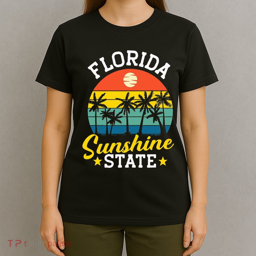 Summer Beach Lover Florida Sunshine State T-Shirt