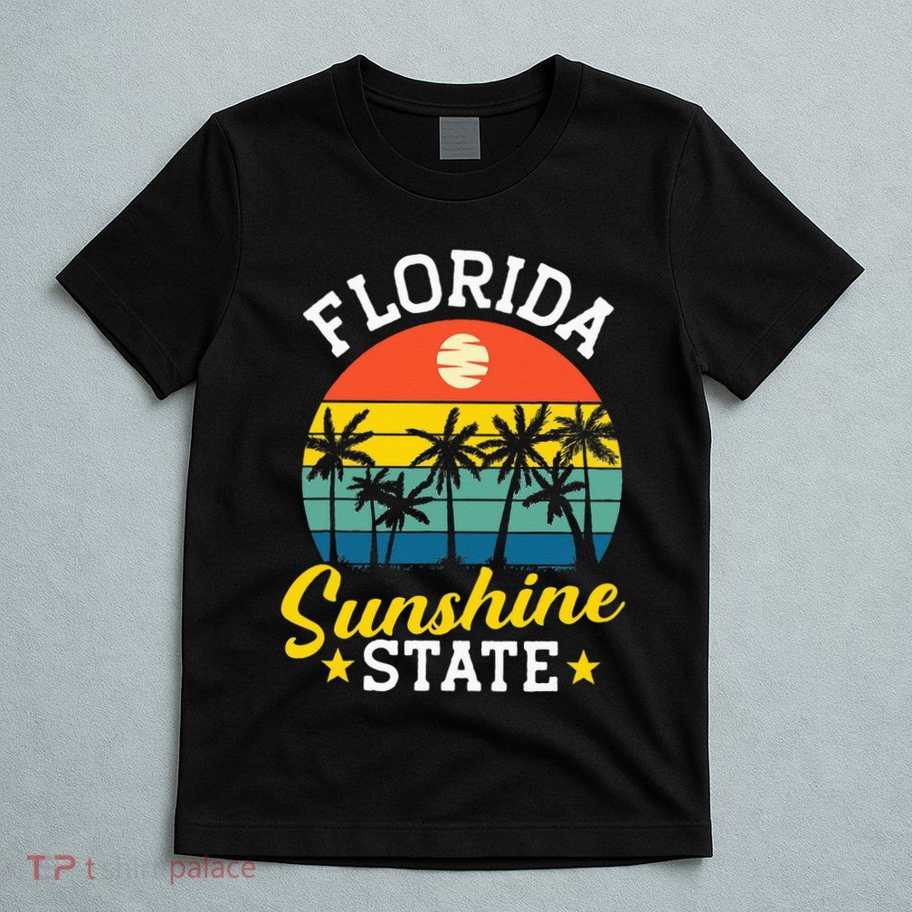 Summer Beach Lover Florida Sunshine State T-Shirt