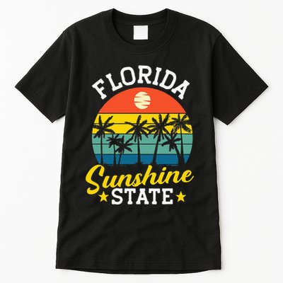 Summer Beach Lover Florida Sunshine State Tall T-Shirt