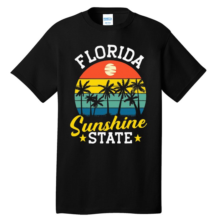 Summer Beach Lover Florida Sunshine State Tall T-Shirt