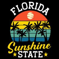 Summer Beach Lover Florida Sunshine State Sustainable Bucket Hat