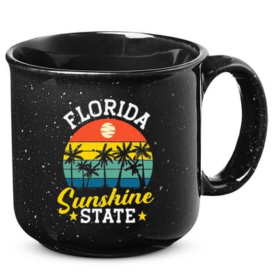 Summer Beach Lover Florida Sunshine State 15oz Campfire Ceramic Mug