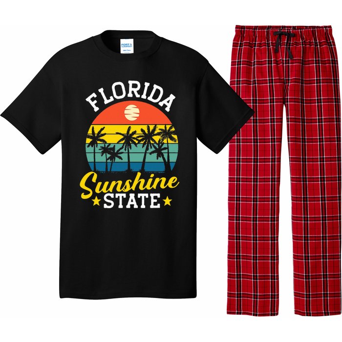 Summer Beach Lover Florida Sunshine State Pajama Set