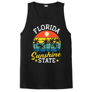 Summer Beach Lover Florida Sunshine State PosiCharge Competitor Tank