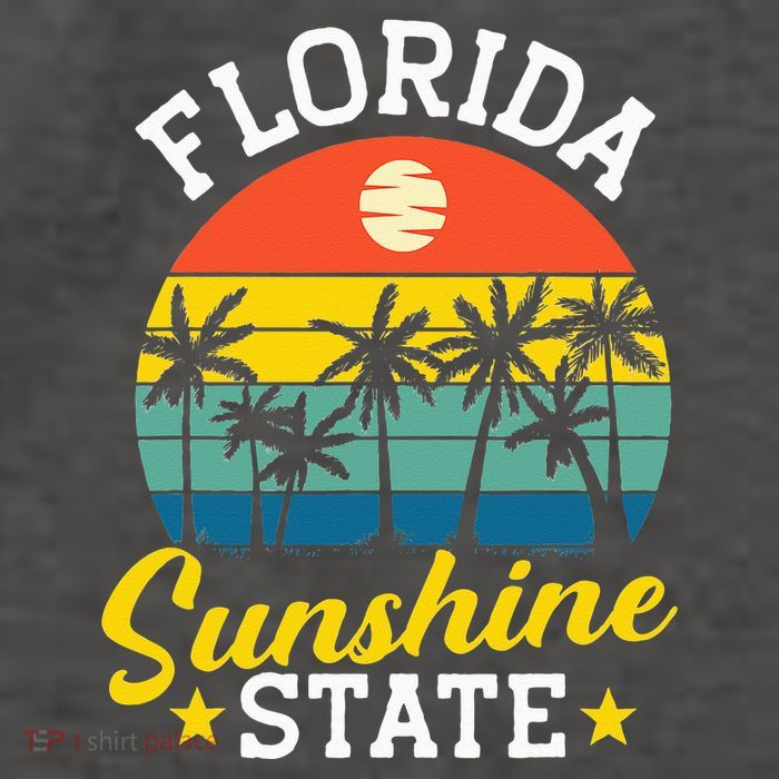 Summer Beach Lover Florida Sunshine State Vector Backpack