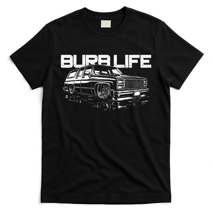 Squarebody Burb Life Truck Squarebody Suburban T-Shirt