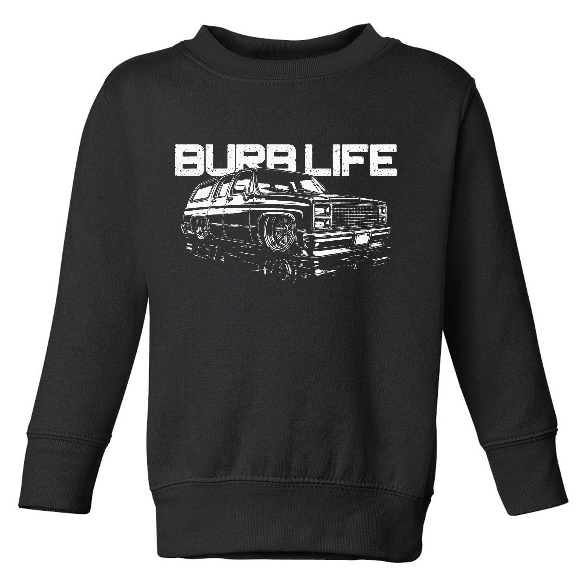 Squarebody Burb Life Truck Squarebody Suburban Toddler Sweatshirt