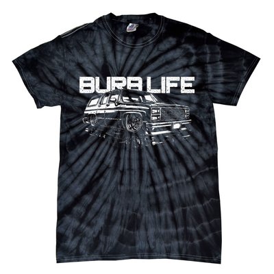 Squarebody Burb Life Truck Squarebody Suburban Tie-Dye T-Shirt