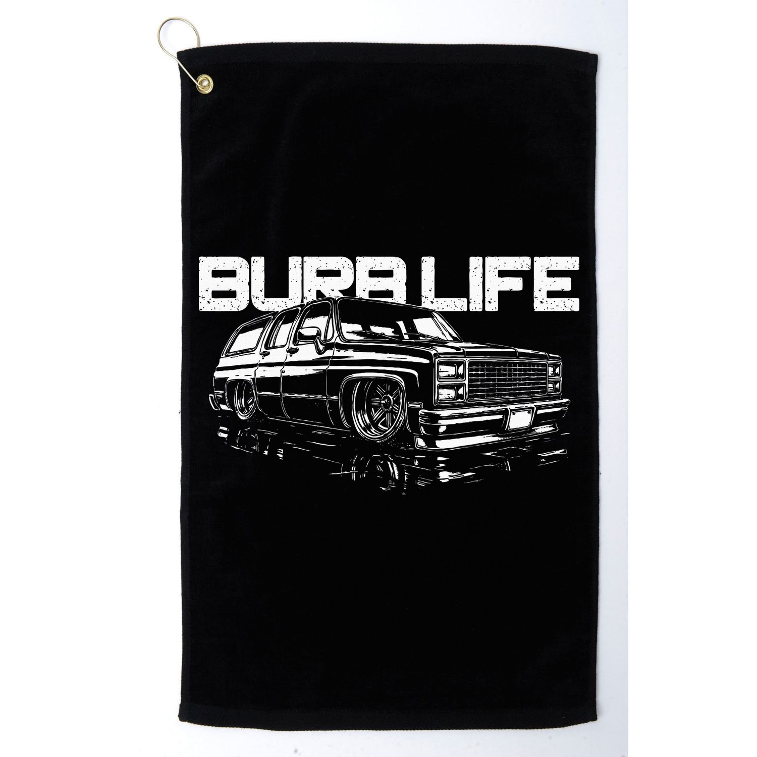 Squarebody Burb Life Truck Squarebody Suburban Golf Towel
