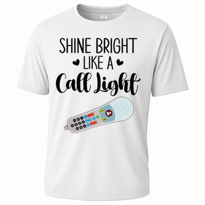Shines Bright Like Call Light Funny Nurse Aide ER ICU Nurse Performance Shirt