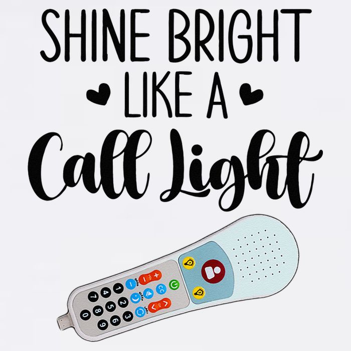 Shines Bright Like Call Light Funny Nurse Aide ER ICU Nurse Flatbill Hat
